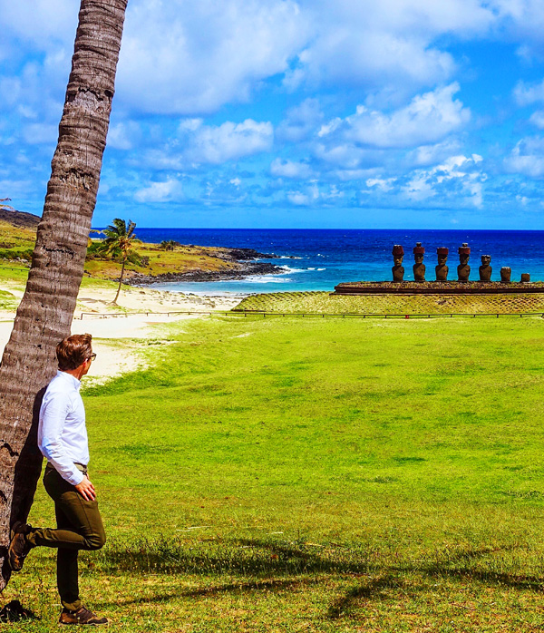 Anakena Beach Easter Island Bart Lapers