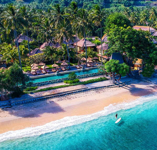 Qunci Villas Lombok Beach July 2017